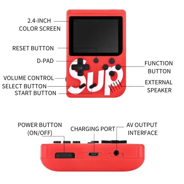 Mini 400-in-1 Gaming System
