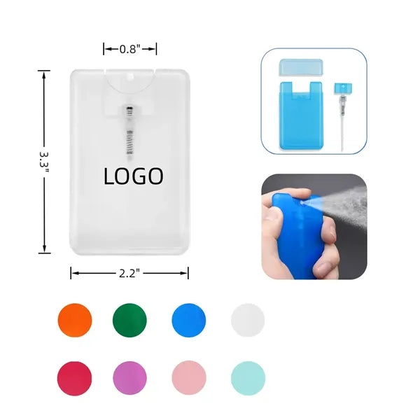 0.68 Oz PP Card Type Spray Bottle