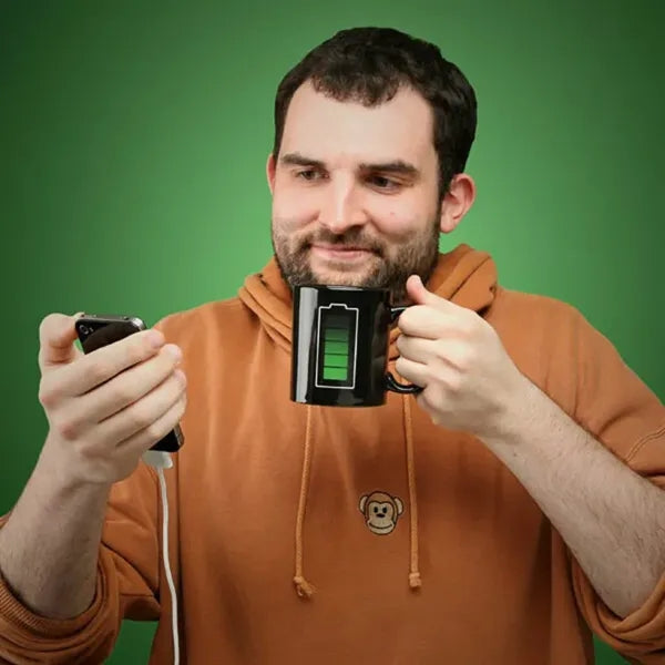 Heat-Activated Color-Changing Ceramic Mug