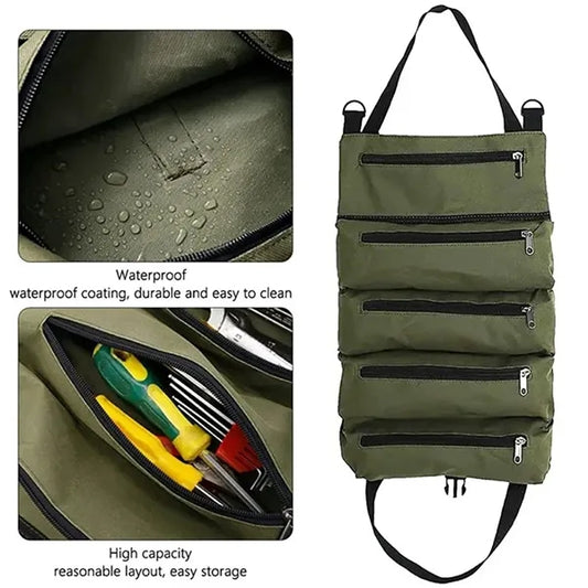 Multifunctional Roll Up Tool Bag
