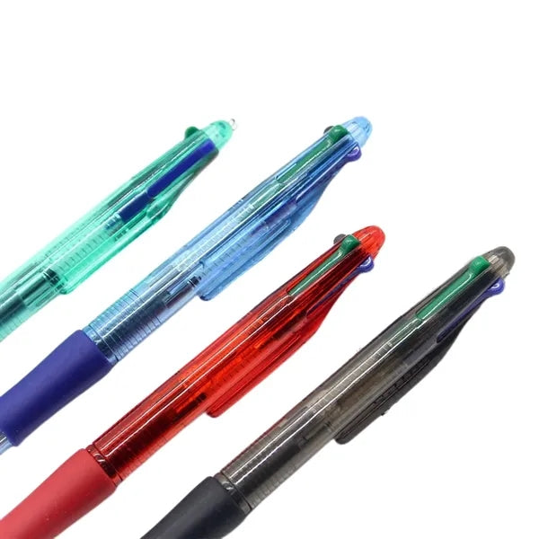 4-Color Retractable Long-Lasting Ink Ballpoint Pen