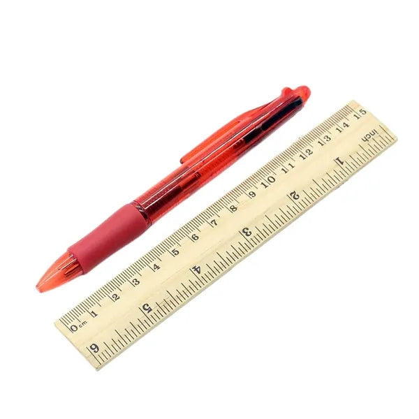 4-Color Retractable Long-Lasting Ink Ballpoint Pen