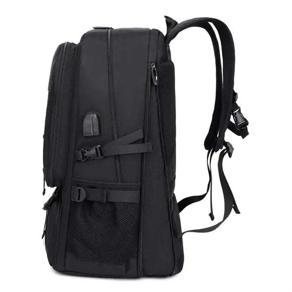 50L Expansion Travel Backpack with Shoe Compartment