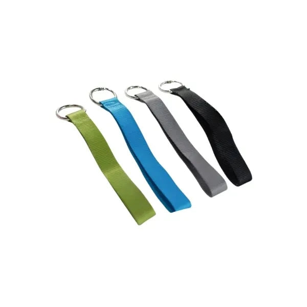 Polyester Lanyard w/Steel Ring for Keys Phone Bottle ID Tag