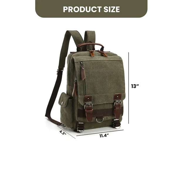 Canvas Messenger Bag