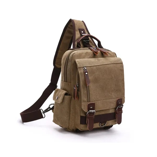 Canvas Messenger Bag
