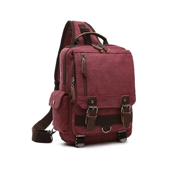 Canvas Messenger Bag