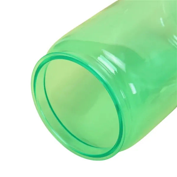 16 oz Acrylic Mason Jar with Lid and Straws Plastic Tumbler