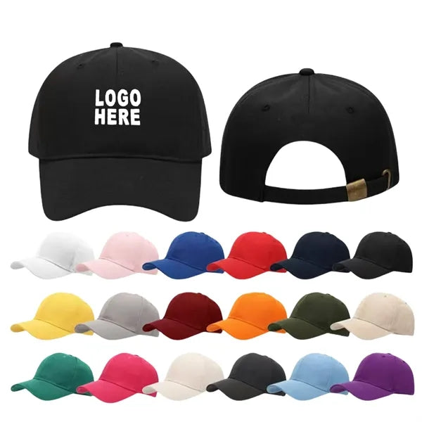 Embroidered Cotton Baseball Cap