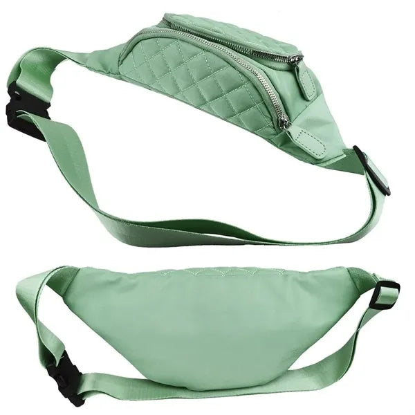 Nylon Fashion Crossbody Fanny Packs Belt Bag Blank