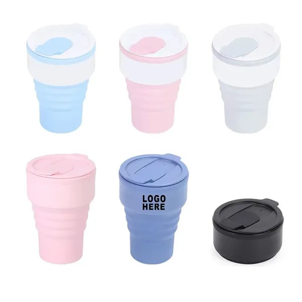 13OZ Silicone Foldable Travel Cafe Cup