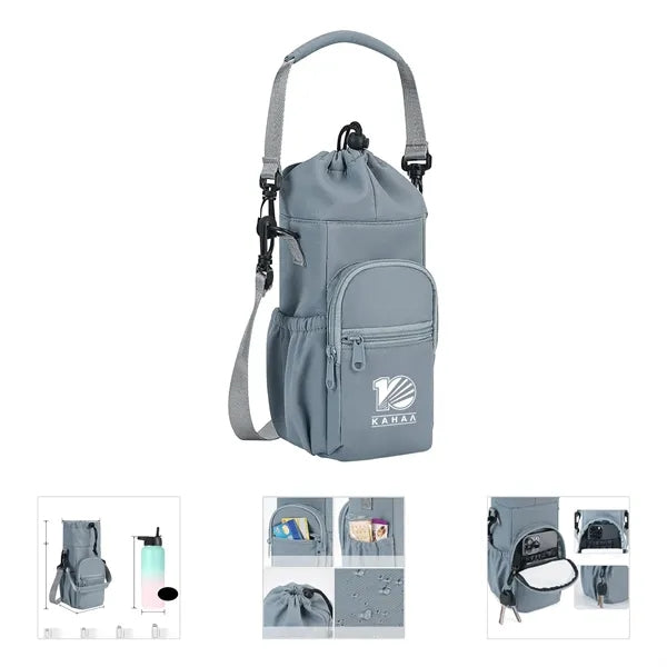 Outdoor Sports Crossbody Water Bottle Holder Bag