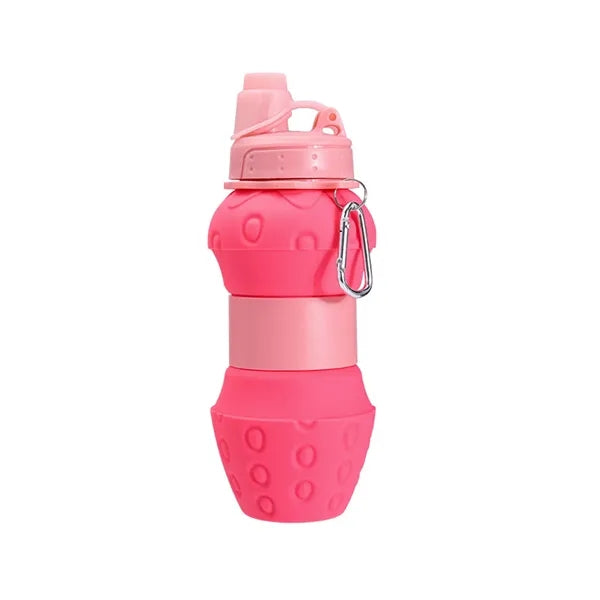 20OZ Large Capacity Foldable Silicone Water Bottle