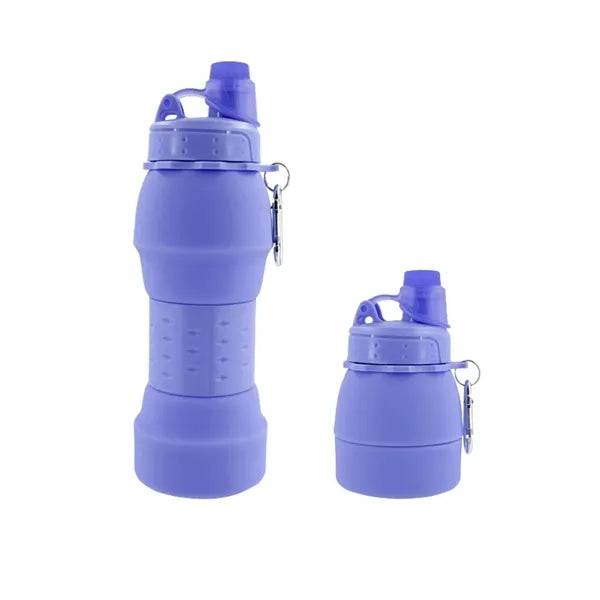 Silicone Folding Sports Water Bottle