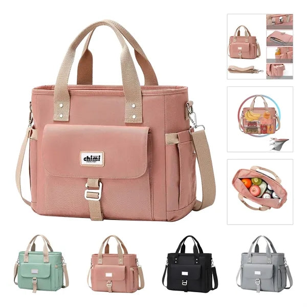 Insulated Lunch Cooler Bag with Shoulder Strap