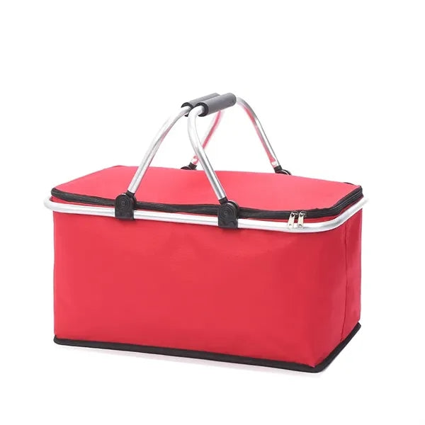 Oxford Folding Picnic Basket