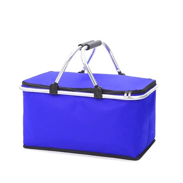 Oxford Folding Picnic Basket