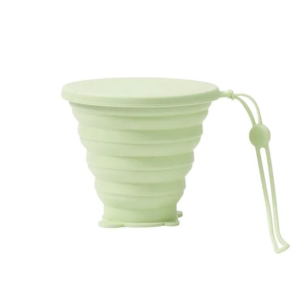 Cartoon Bear Silicone Foldable Coffee Cup