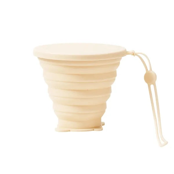 Cartoon Bear Silicone Foldable Coffee Cup