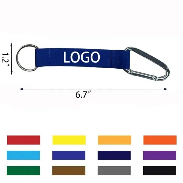 Lanyard With Carabiner and Keyring