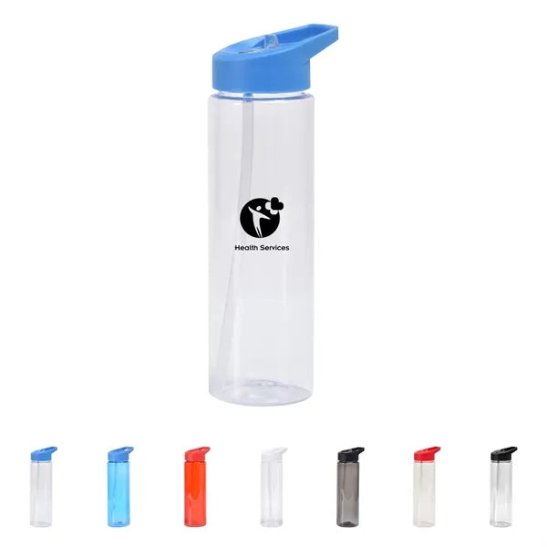 23Oz Portable Transparent Water Bottle