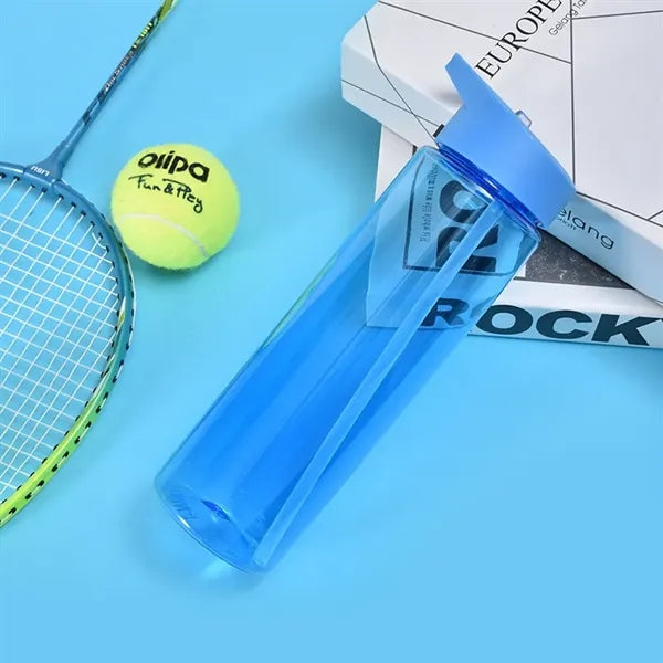 23Oz Portable Transparent Water Bottle