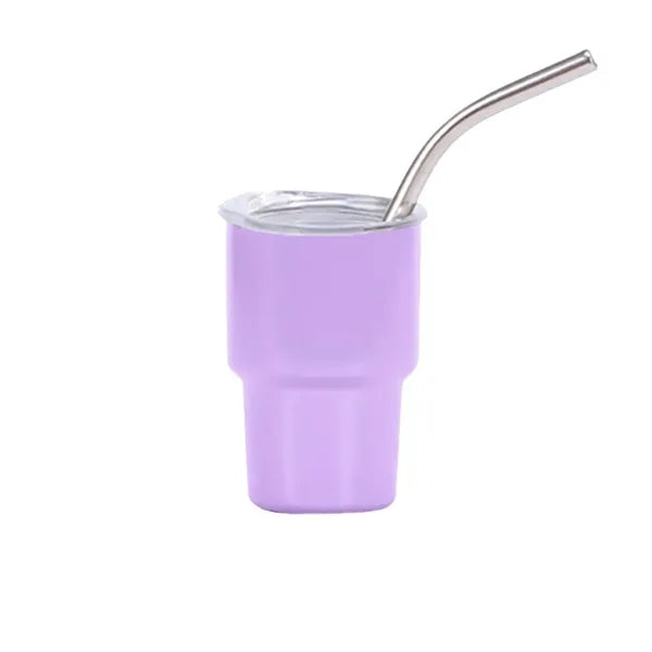 Stainless Steel Insulated Cup Mini w/Straw
