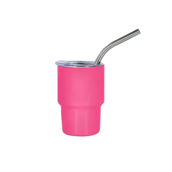 Stainless Steel Insulated Cup Mini w/Straw