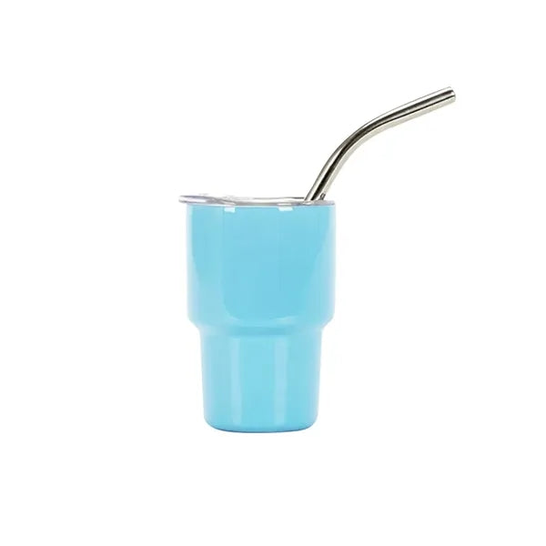 Stainless Steel Insulated Cup Mini w/Straw