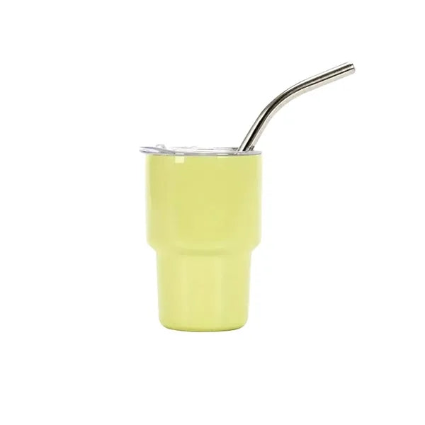 Stainless Steel Insulated Cup Mini w/Straw