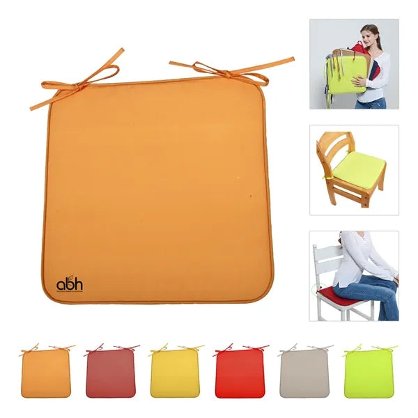 Non Slip Square Seat Covers Chair Mat Cushion Pads with Ties