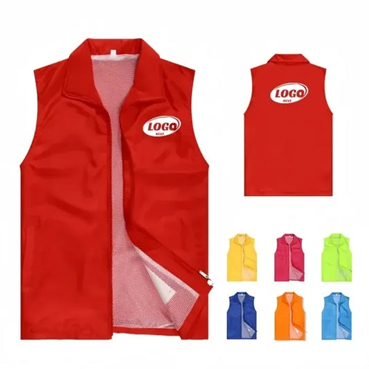 Unisex Adult Volunteer Work Vest