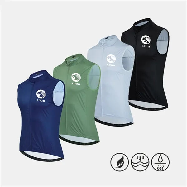 Unisex Windproof and Waterproof Lightweight Cycling Vest