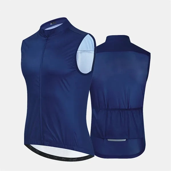 Unisex Windproof and Waterproof Lightweight Cycling Vest
