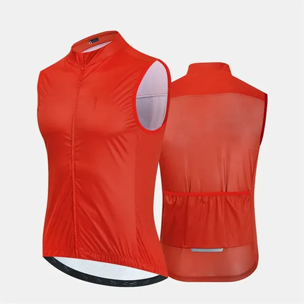 Unisex Windproof and Waterproof Lightweight Cycling Vest