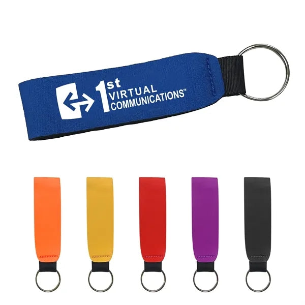 Floating Neoprene Wristband Keychain