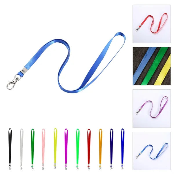 Silkscreen Polyester Lanyard Lobster Claw