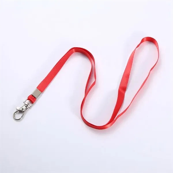 Silkscreen Polyester Lanyard Lobster Claw