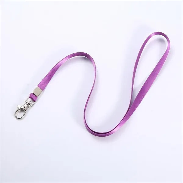 Silkscreen Polyester Lanyard Lobster Claw