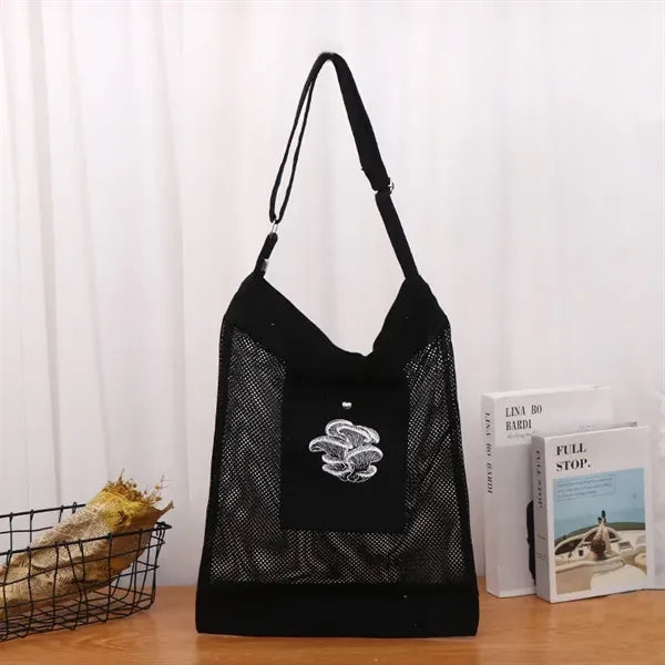 Beach Toy Mesh Shell Bag