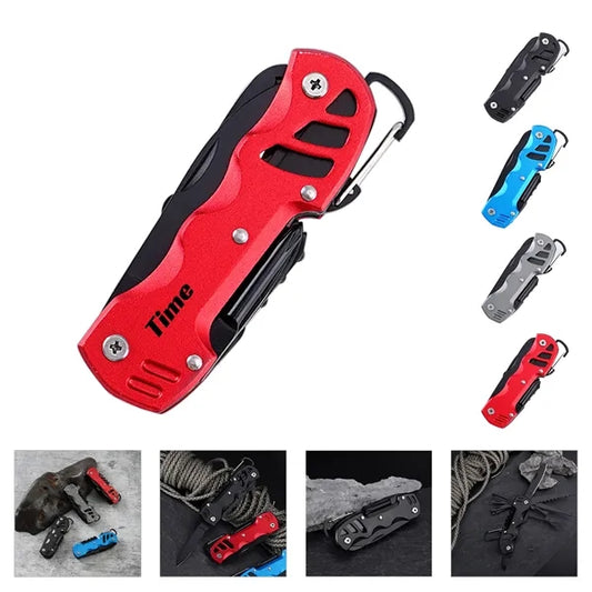 Portable Folding Tool With Safety Locking