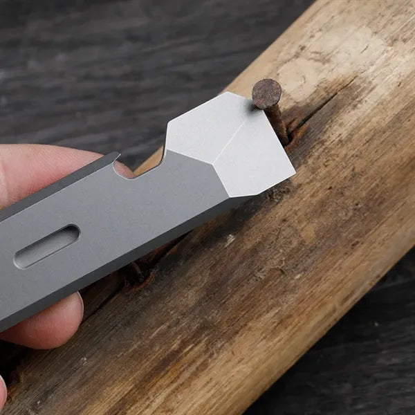 CNC Pry Bar Multi Tool EDC Gear Bottle Opener TC4