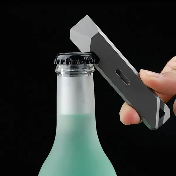 CNC Pry Bar Multi Tool EDC Gear Bottle Opener TC4