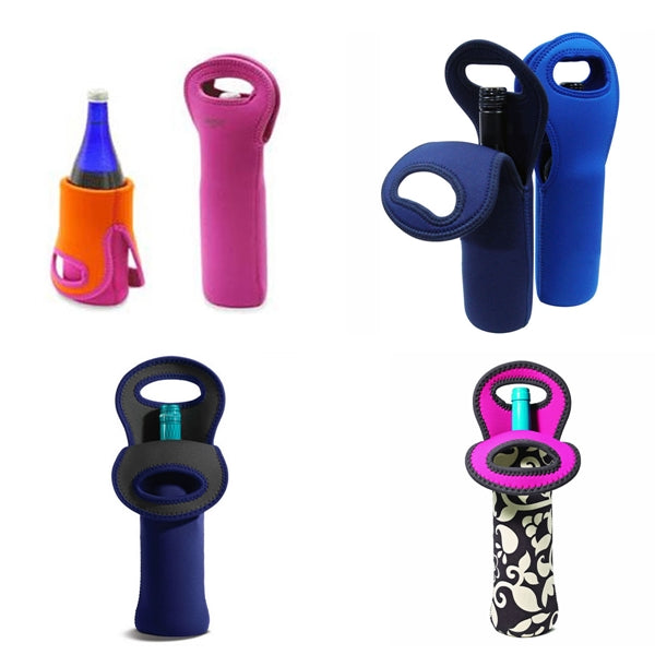 Neoprene Wine Bottle Tote