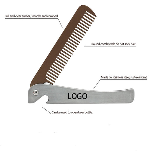 Multifunction Pocket Folding Comb