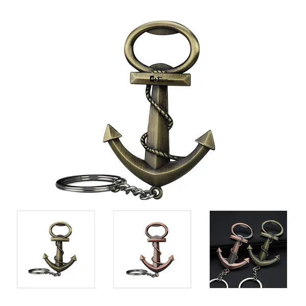 Anchor bottle opener
