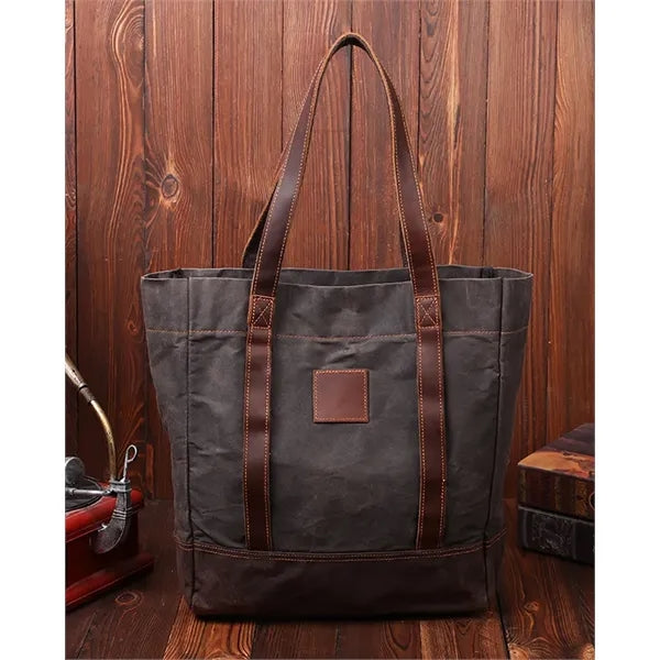 Laughton Wax Canvas Tote Bag