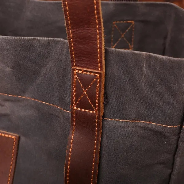 Laughton Wax Canvas Tote Bag