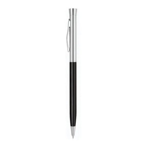 Slim Metal Twist Action Ballpoint Pen