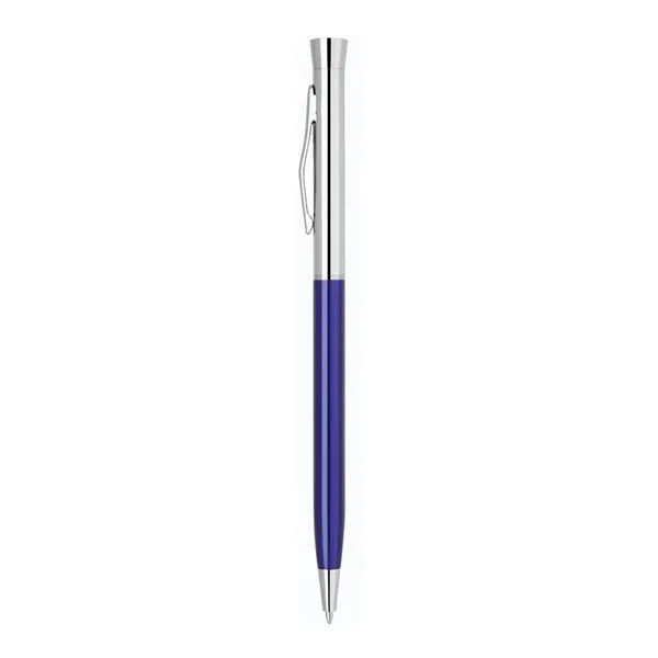 Slim Metal Twist Action Ballpoint Pen
